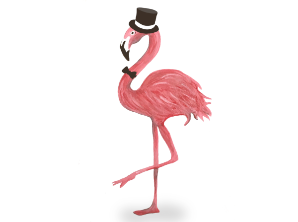 Detail Flamingo Zeichnen Bleistift Nomer 8