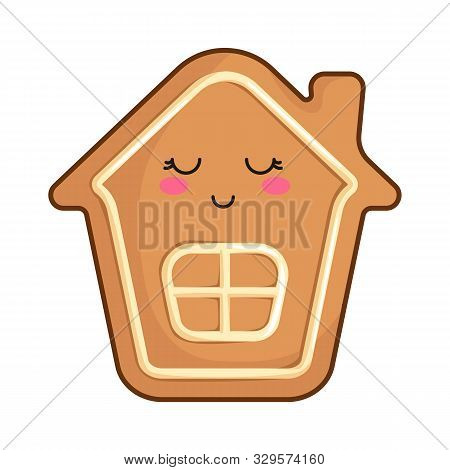 Detail Gingerbread House Font Nomer 27