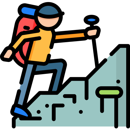 Detail Hiking Icon Nomer 22