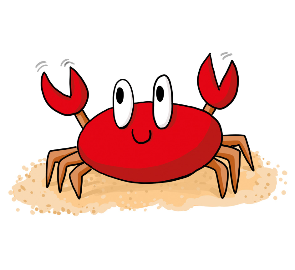 Krabbe Zeichnung - KibrisPDR