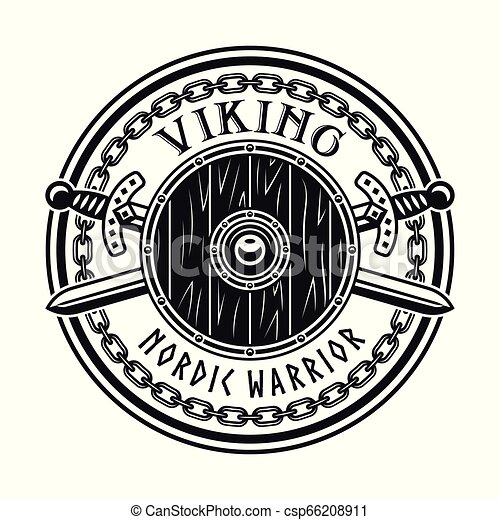 Detail Schild Wikinger Nomer 4