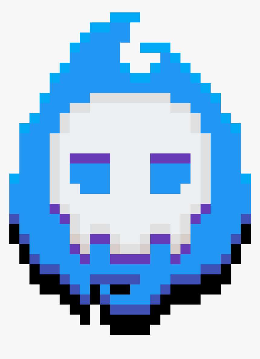 Detail Skull Pixel Art Nomer 11