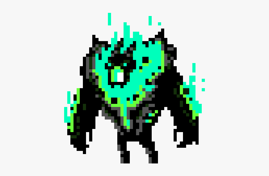 Detail Skull Pixel Art Nomer 27