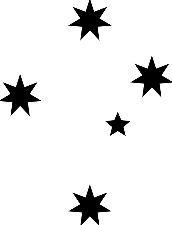 Detail Stern Schwarz Nomer 2
