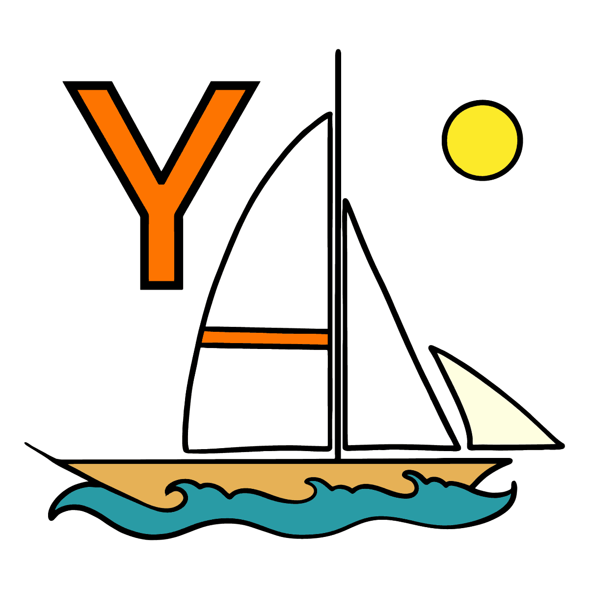 Detail Yacht Malen Nomer 11