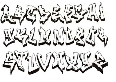 Detail 3 D Buchstaben Zeichnen Nomer 19