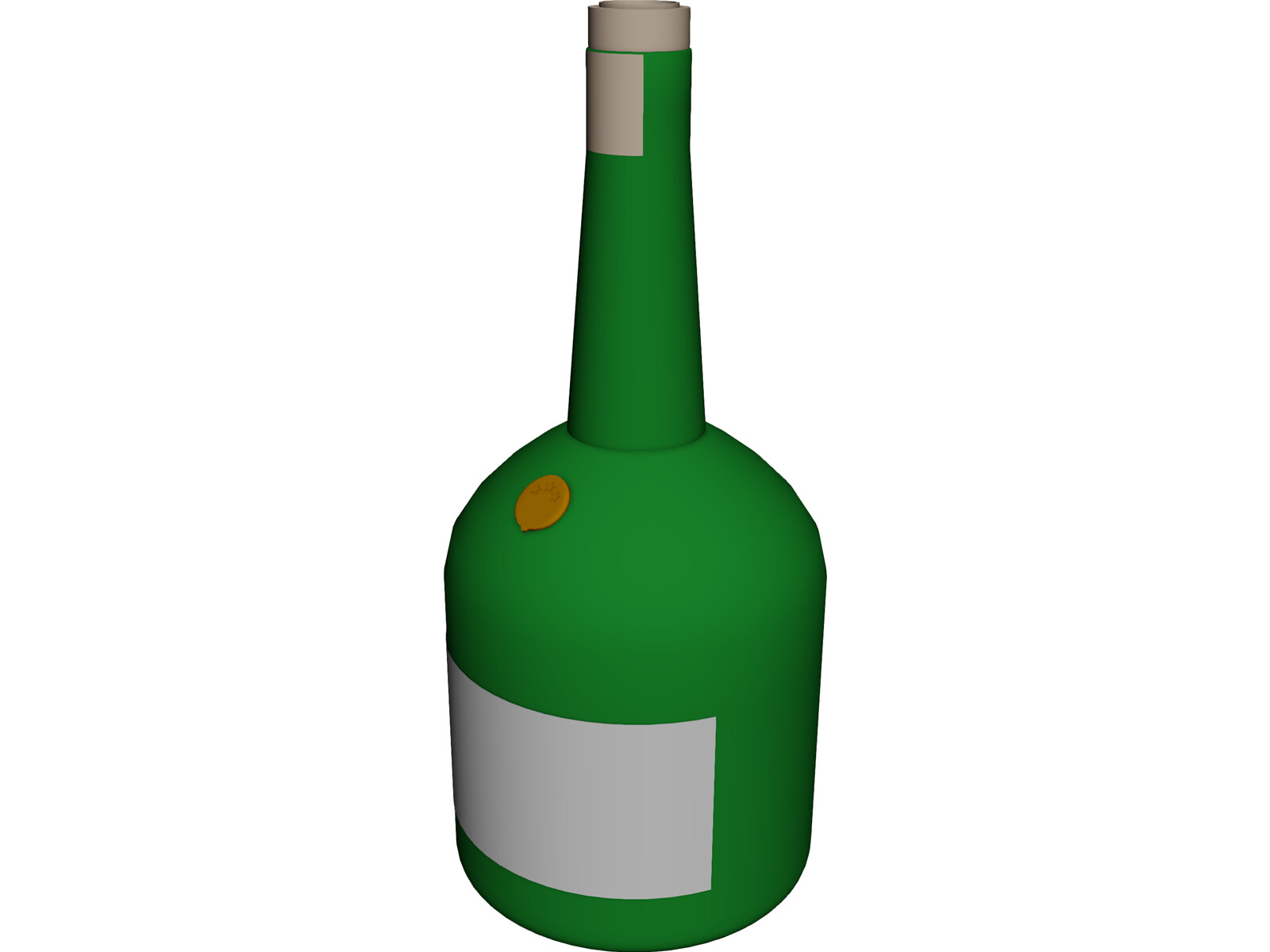 Detail 3ds Max Bottle Nomer 2