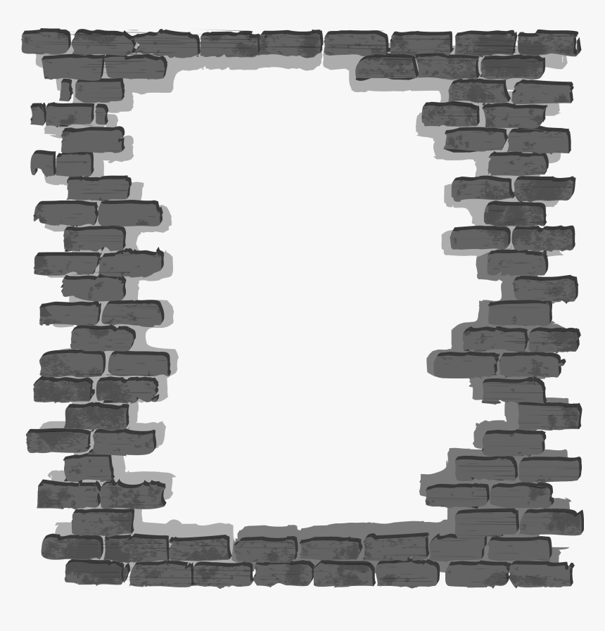 Detail Brick Frame Nomer 18