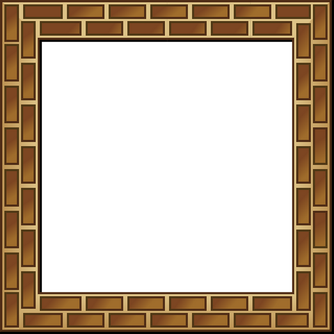 Detail Brick Frame Nomer 21