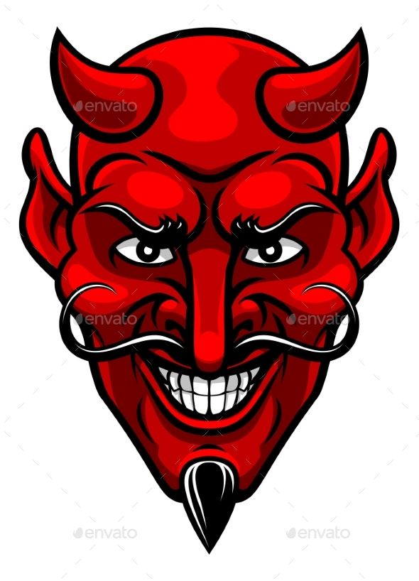 Detail Demon Drawing Nomer 7