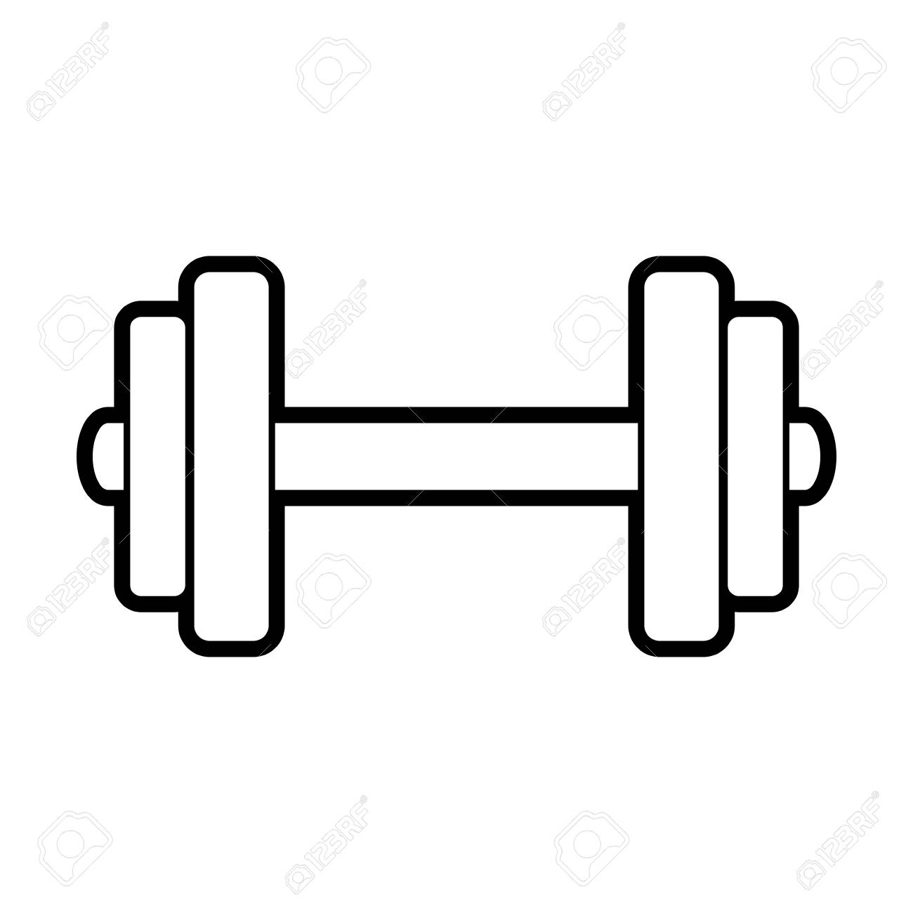 Detail Dumbbell Clipart Nomer 45