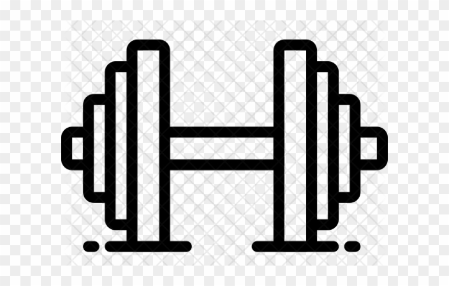 Detail Dumbbell Clipart Black And White Nomer 37