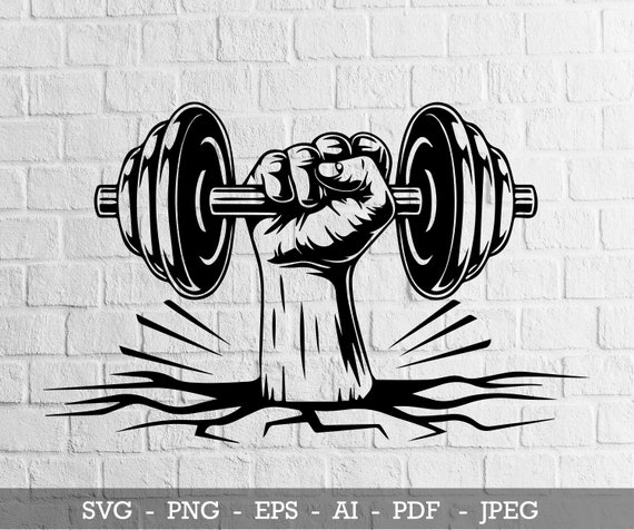 Detail Dumbbell Images Clipart Nomer 15