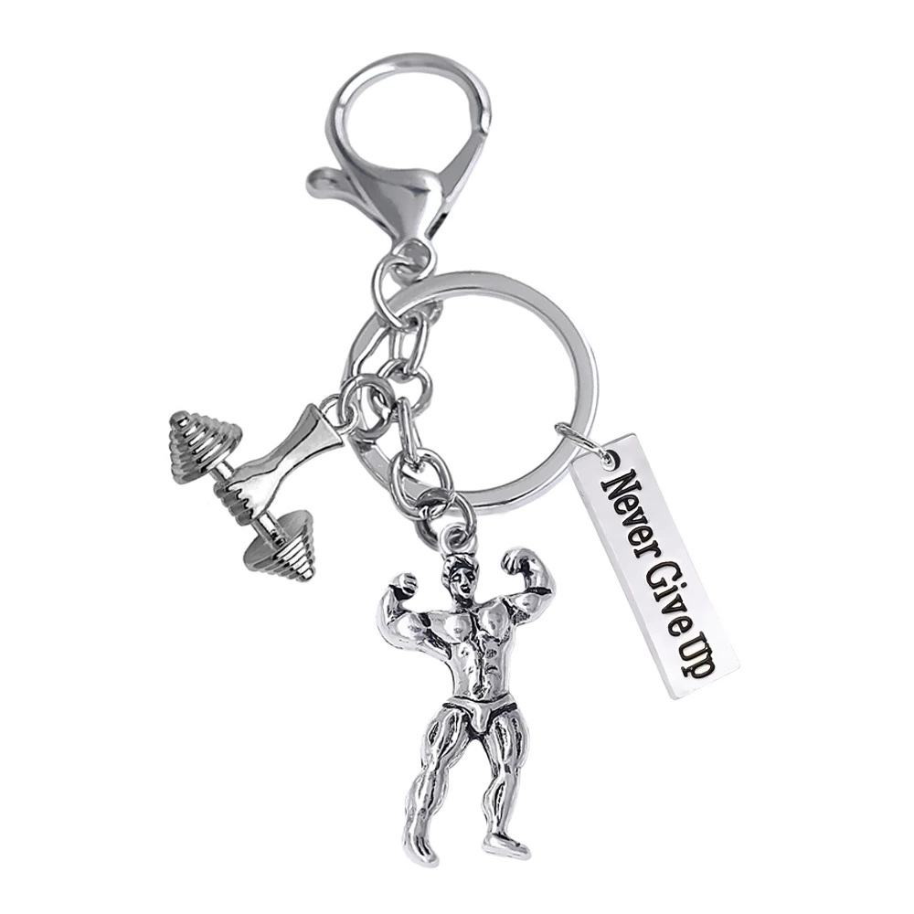 Detail Dumbbell Keychain Nomer 49