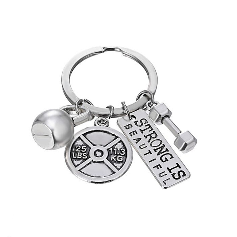 Detail Dumbbell Keychain Nomer 51