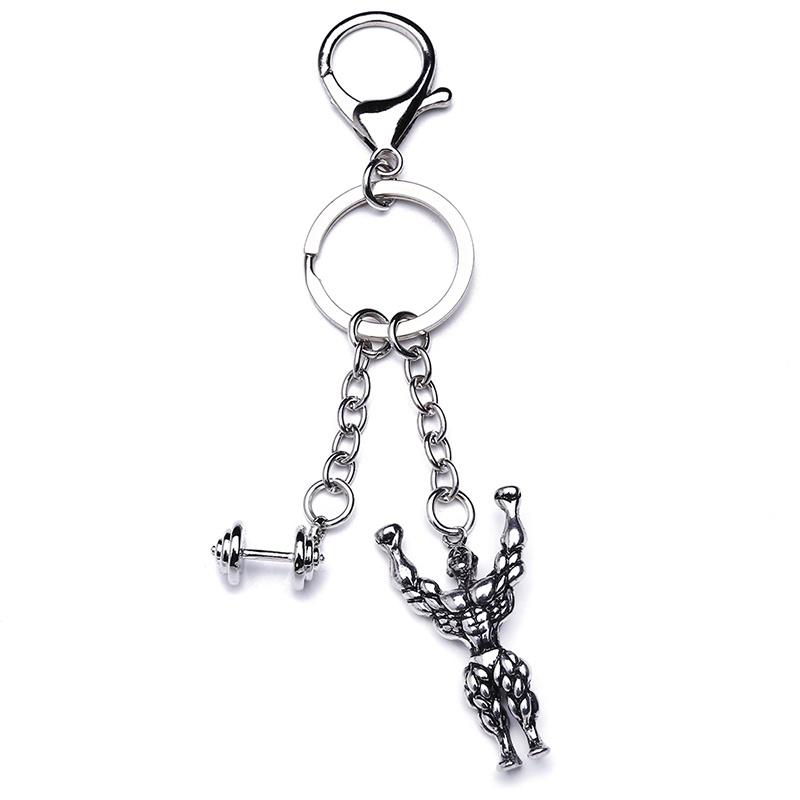 Detail Dumbbell Keychain Nomer 55