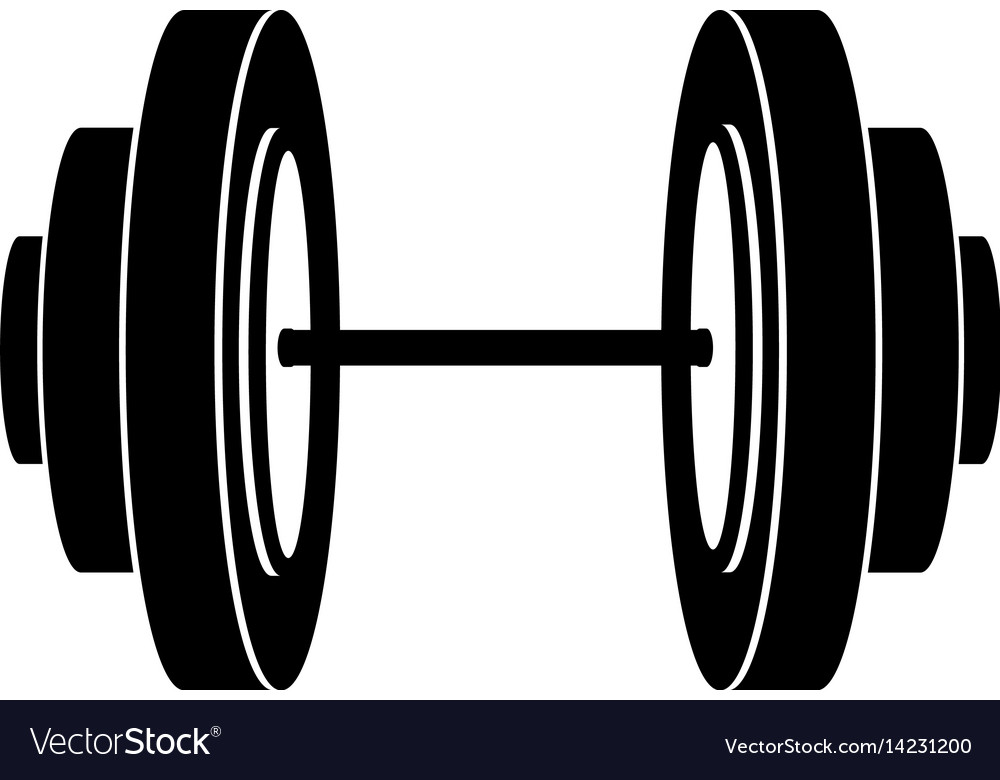 Download Dumbbell Silhouette Vector Nomer 24