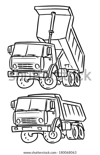 Detail Dump Truck Kartun Nomer 26