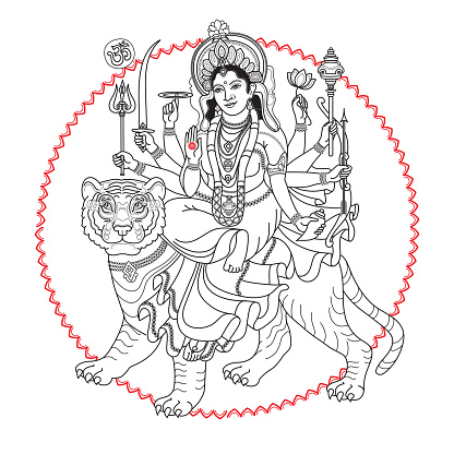 Detail Durga Clipart Nomer 37