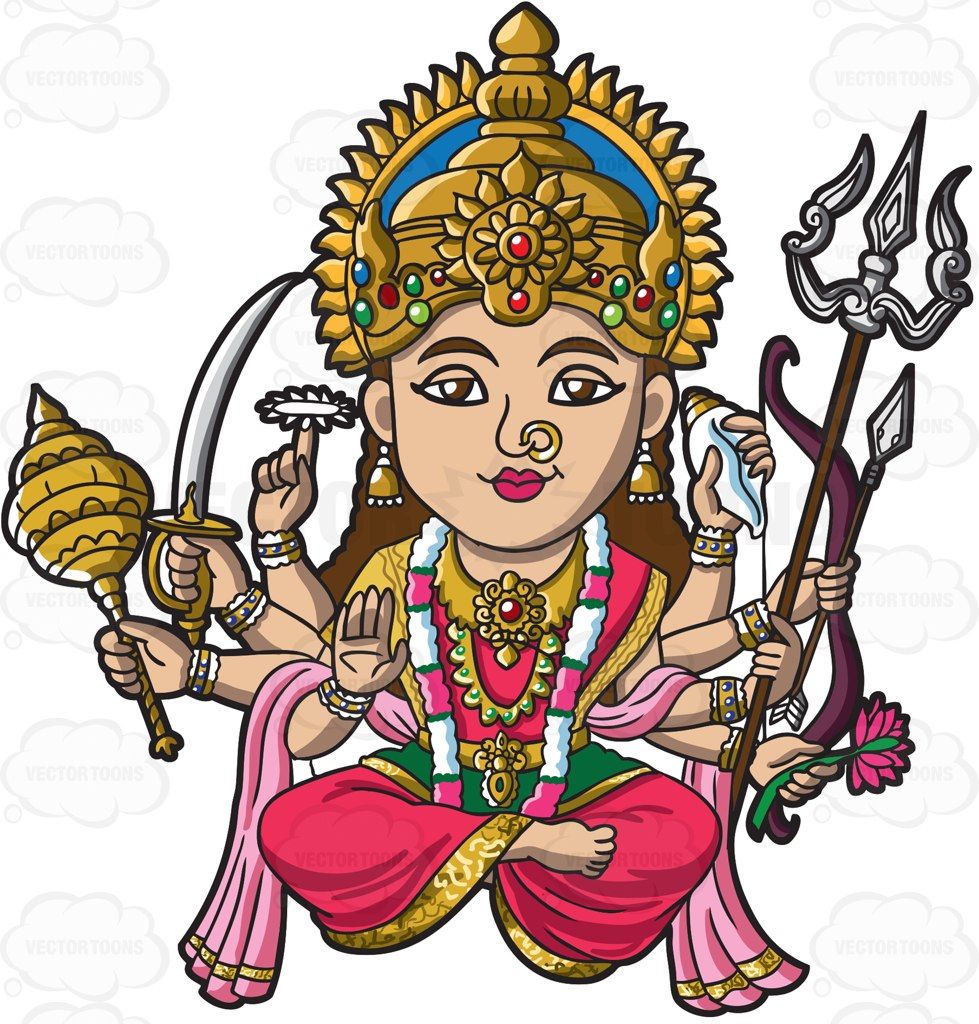 Detail Durga Clipart Nomer 43