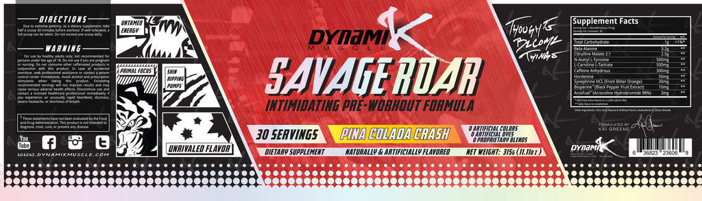 Detail Dynamik Savage Roar Nomer 39