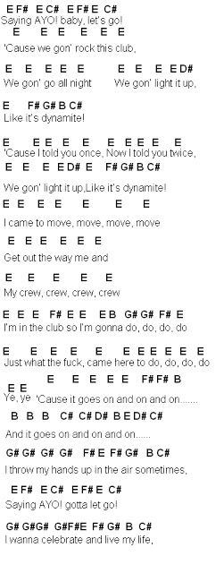Detail Dynamite Flute Notes Nomer 10