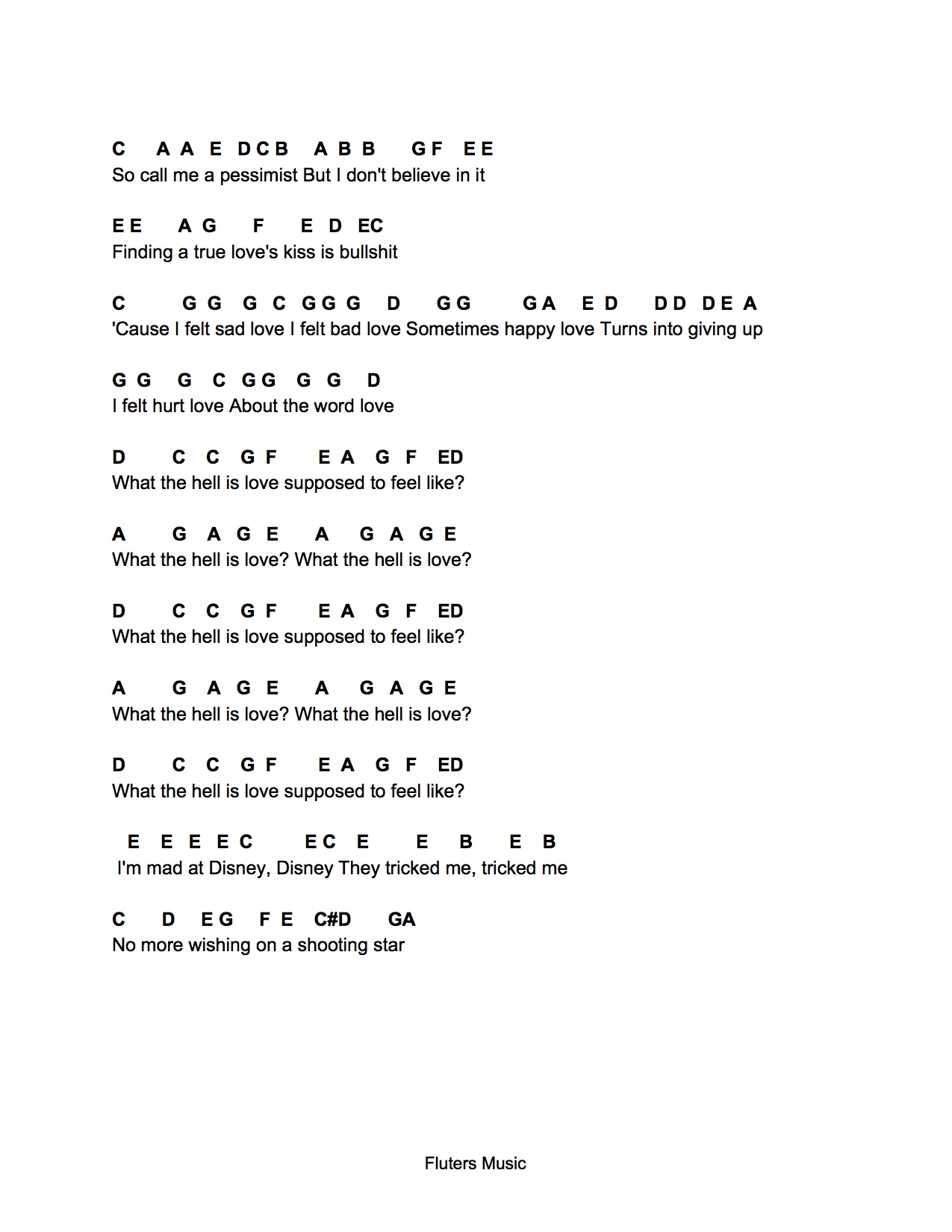 Detail Dynamite Flute Notes Nomer 24