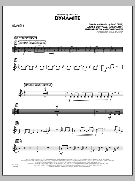 Detail Dynamite Flute Notes Nomer 45