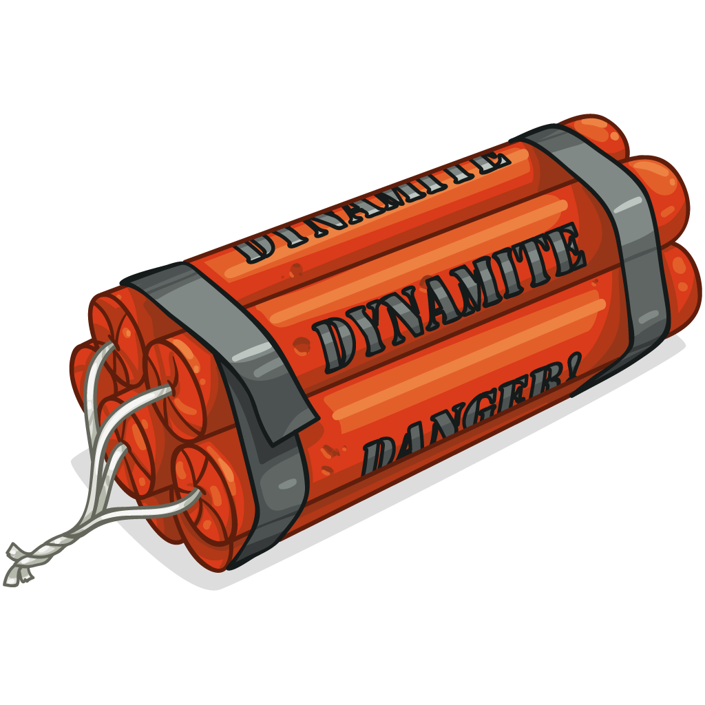Detail Dynamite Transparent Nomer 9