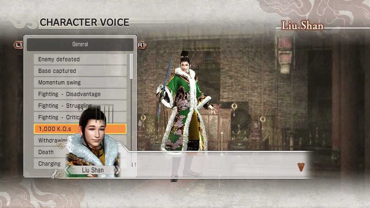 Detail Dynasty Warriors 7 Characters Nomer 21