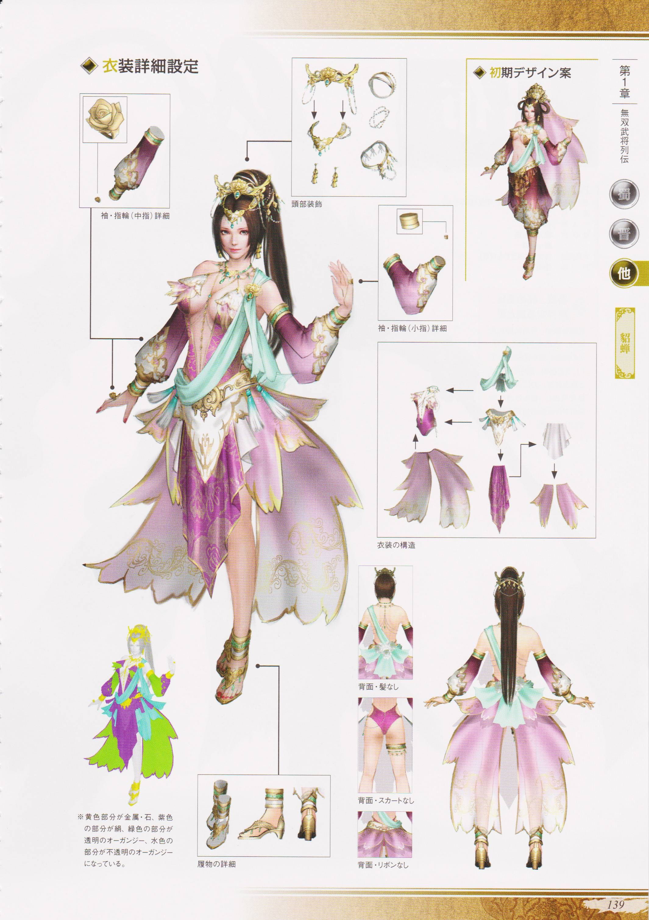 Detail Dynasty Warriors 8 Diao Chan Nomer 18