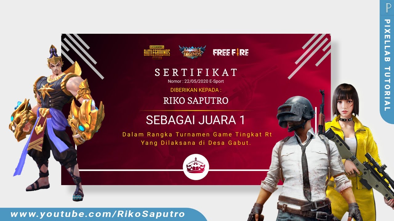 Detail E Certificate Mobile Legend Nomer 17