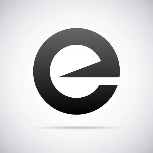 Detail E Logo Nomer 17