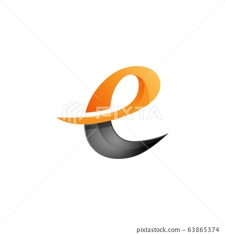 Detail E Logo Nomer 18