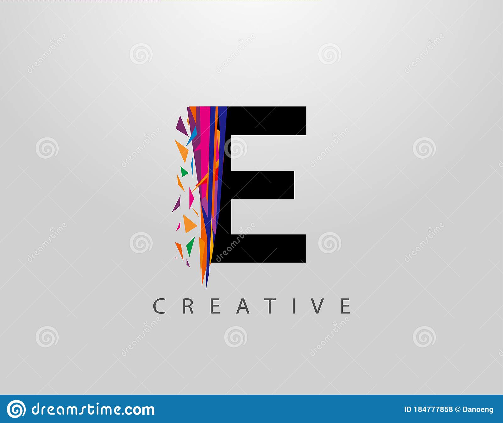 Detail E Logo Nomer 33