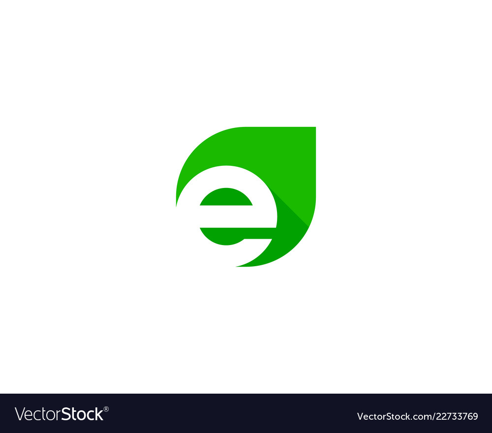 Detail E Logo Nomer 5