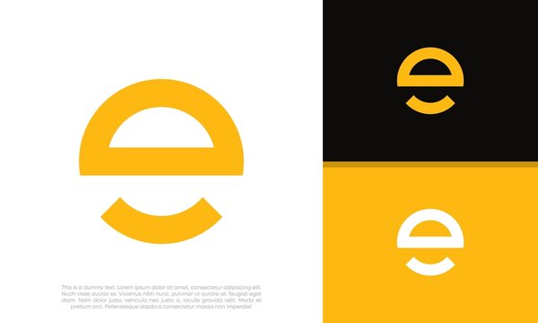 Detail E Logo Nomer 46
