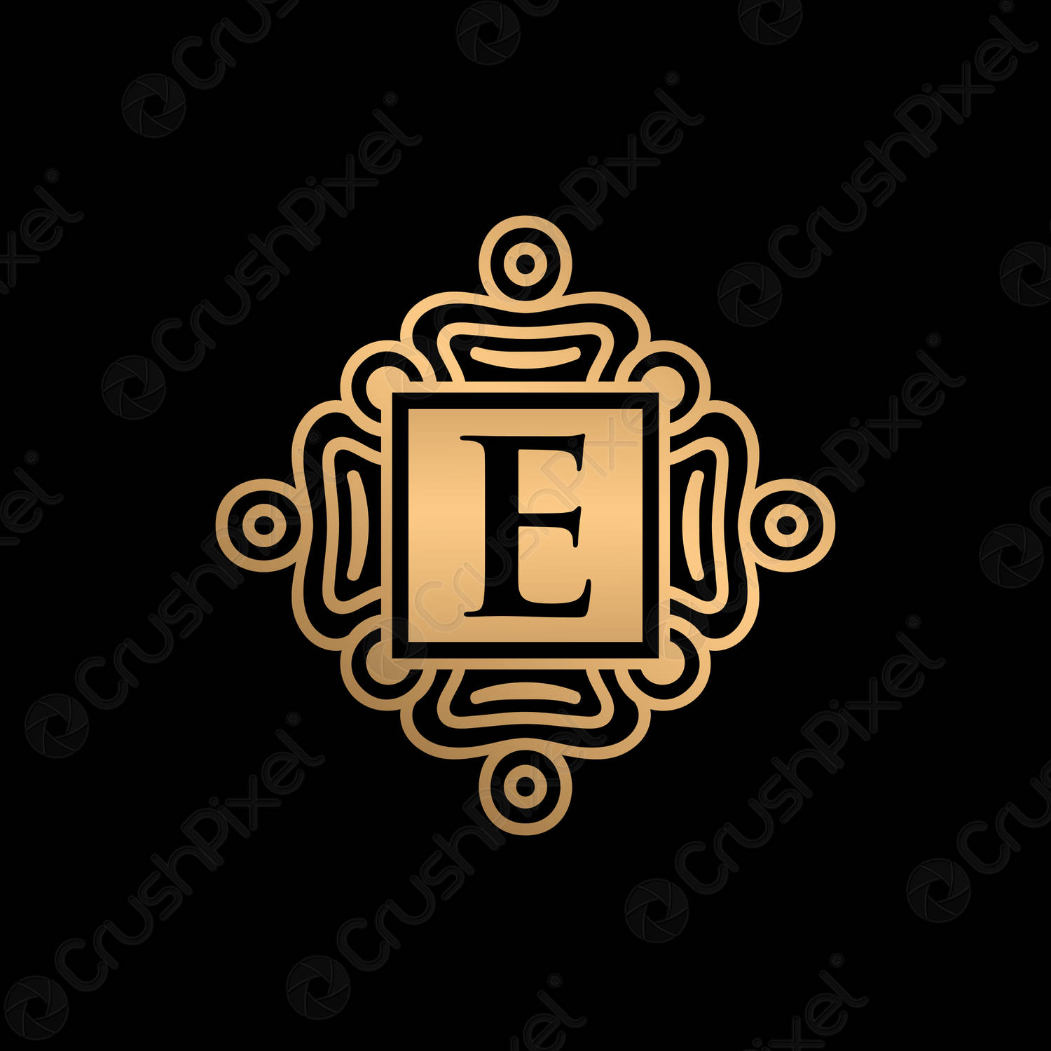 Detail E Logo Nomer 47