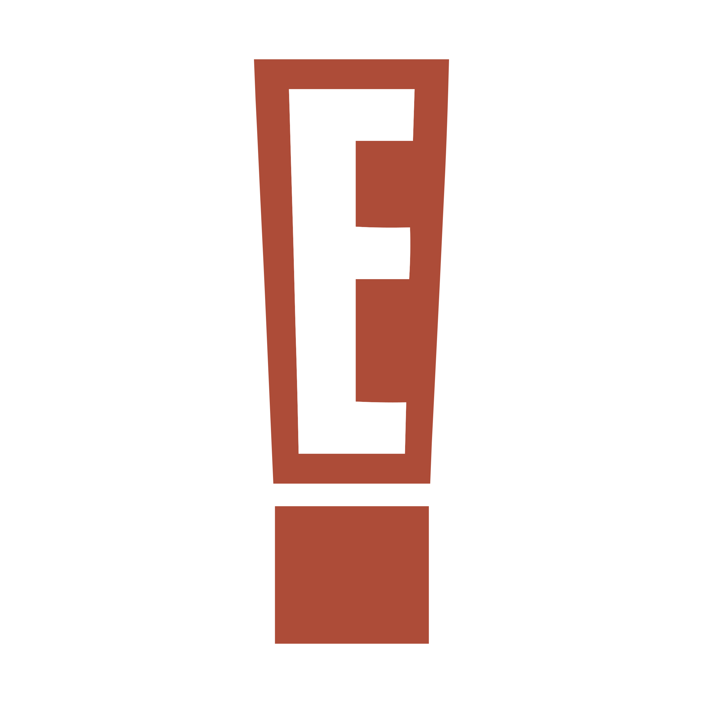 Detail E Logo Nomer 50