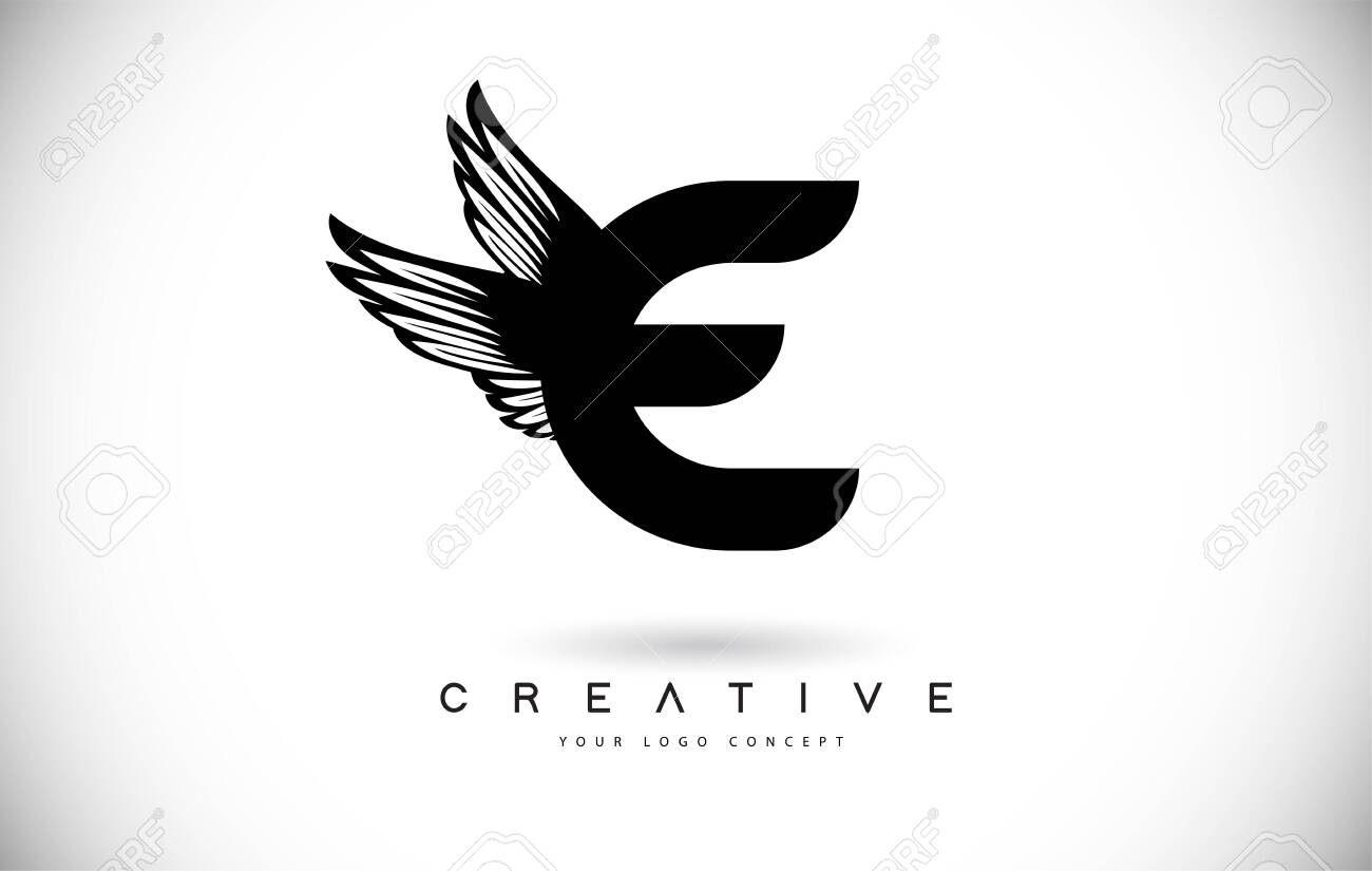 Detail E Logo Nomer 9
