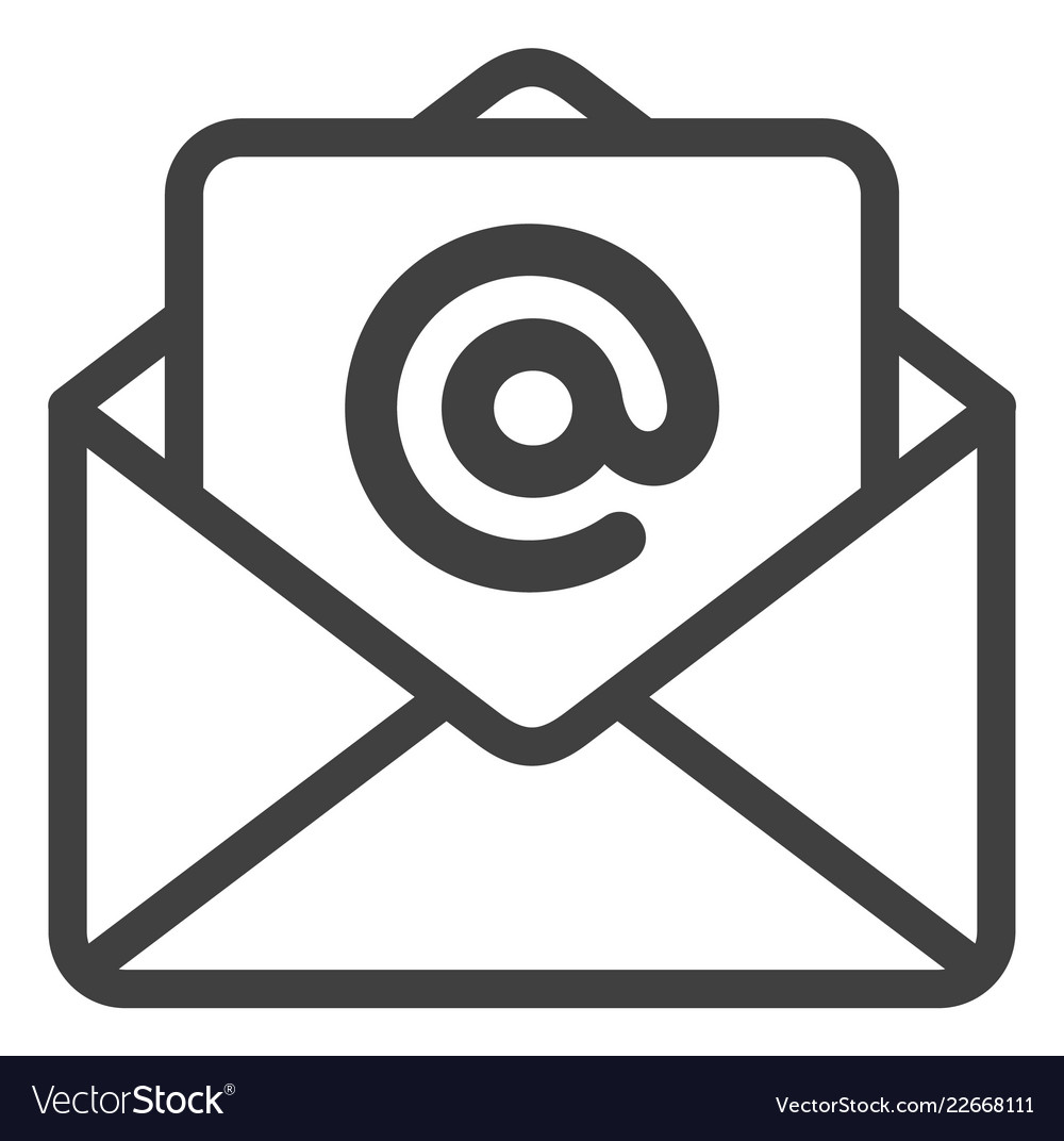 Detail E Mail Icon Nomer 6
