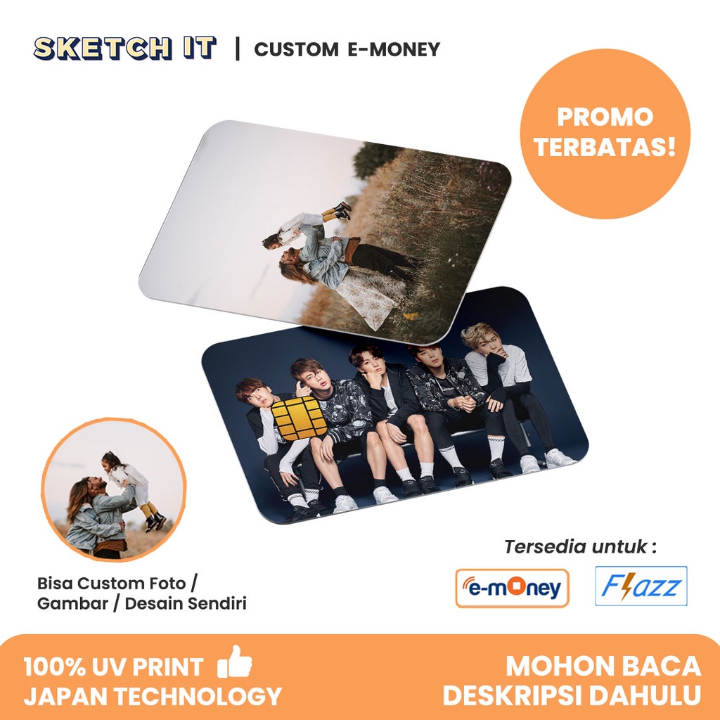 Detail E Money Desain Sendiri Nomer 27