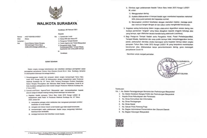 Detail E Surat Pemkot Surabaya Nomer 15