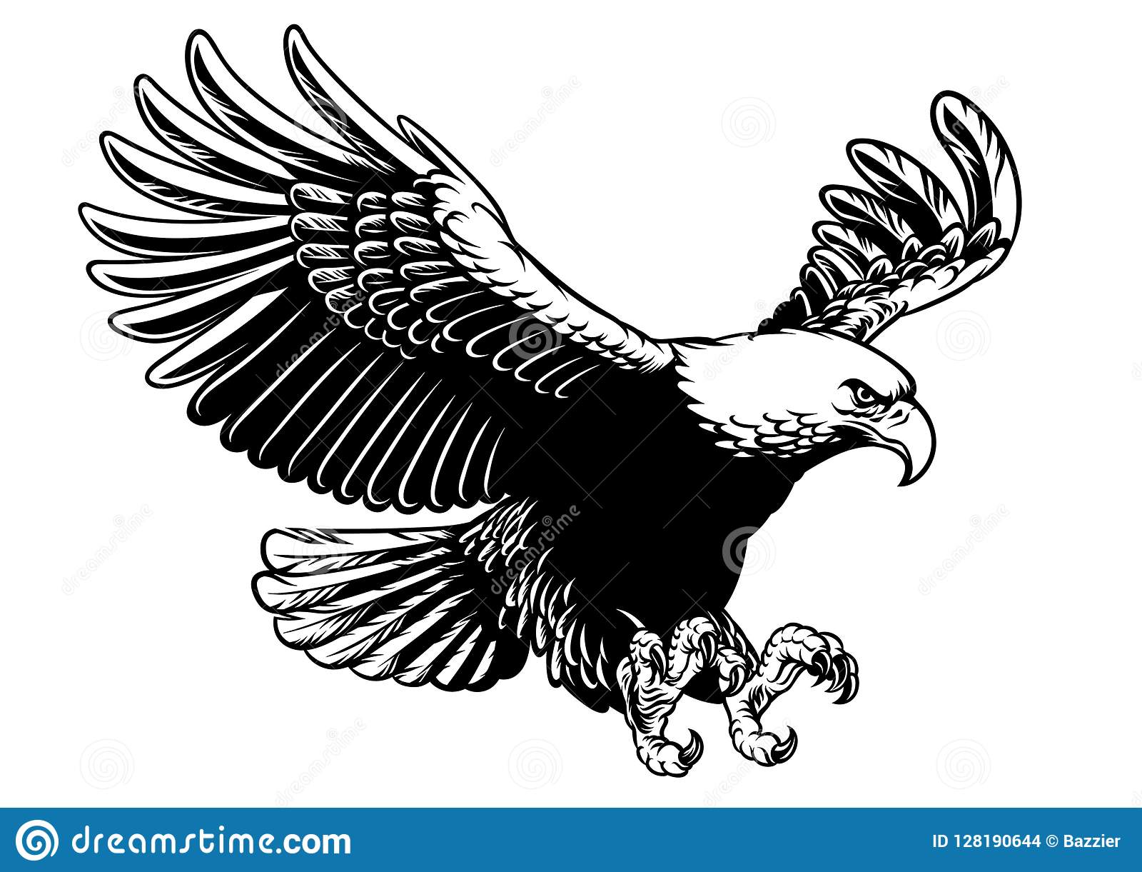 Detail Eagle Clipart Nomer 38