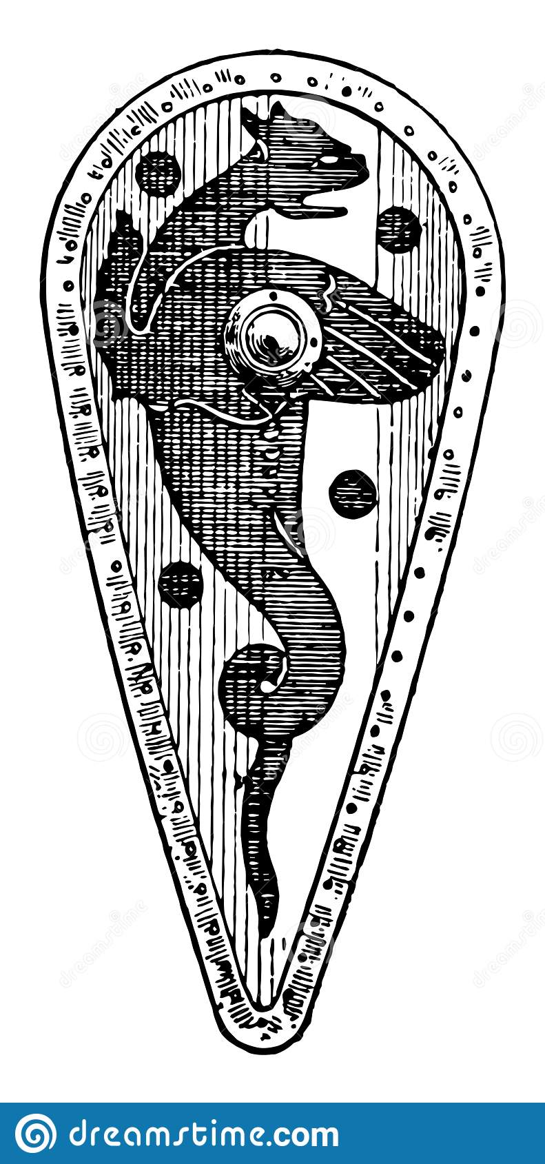 Detail Eagle Kite Shield Nomer 49