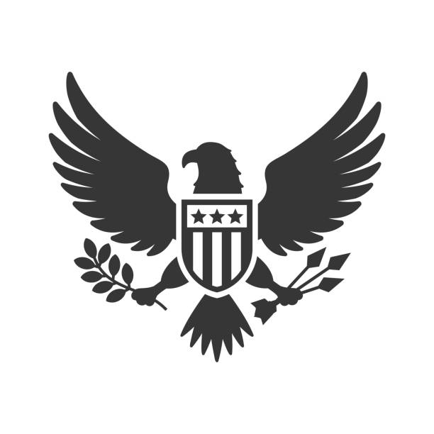 Detail Eagle Logo Clip Art Nomer 34