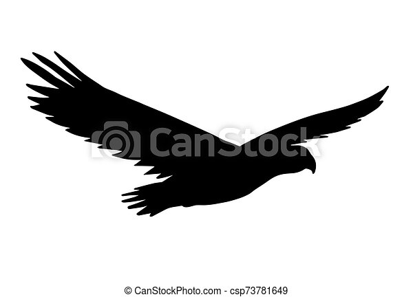 Detail Eagle Silhouette Clip Art Nomer 14