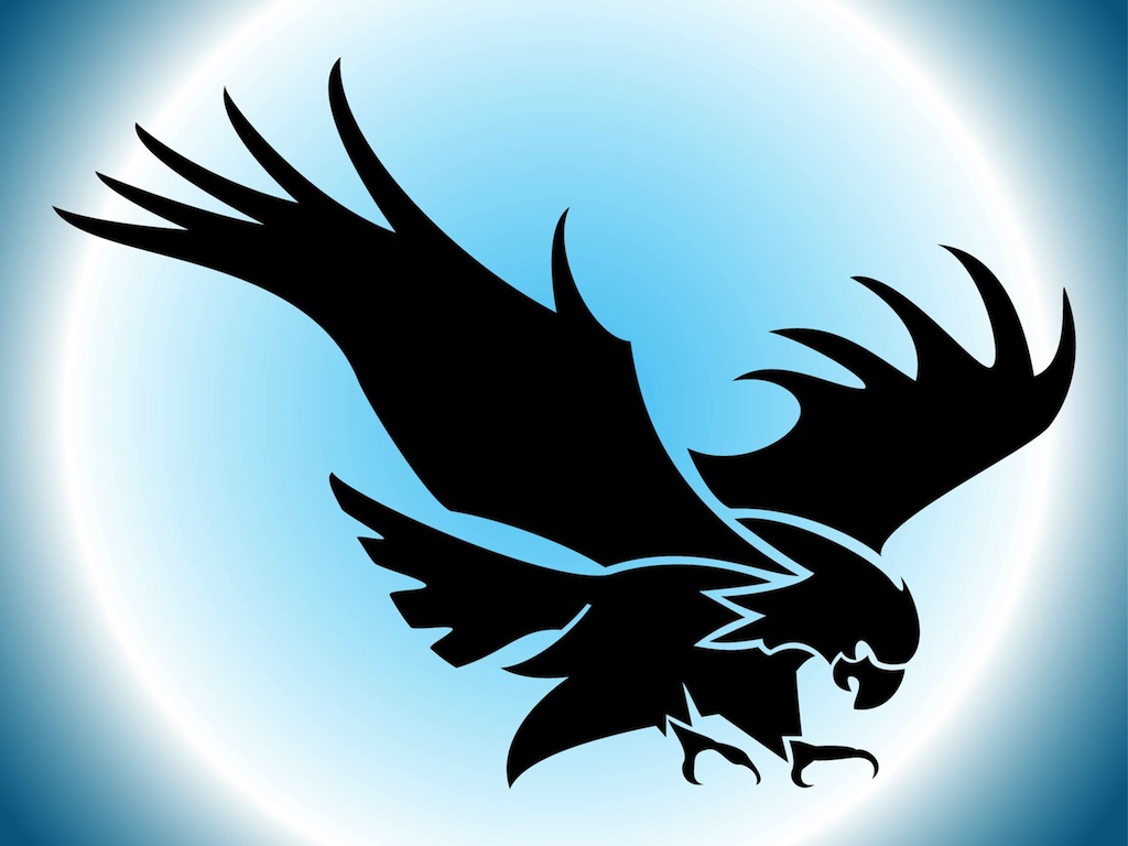 Detail Eagle Silhouette Clip Art Nomer 39