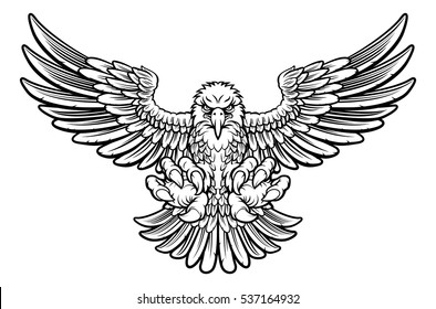 Detail Eagle Wings Spread Clipart Nomer 49