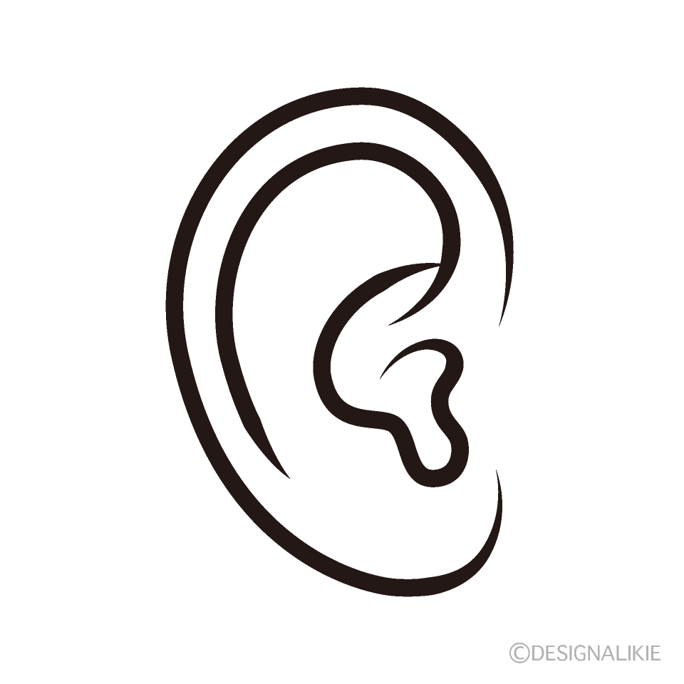 Detail Ear Clipart Nomer 13